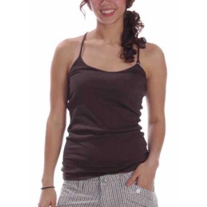 Women's Organic Spaghetti Tank Top GOTS Certified